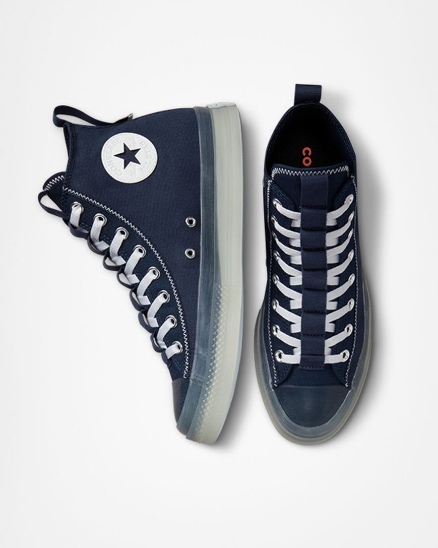 Tenisky Vysoke Converse Chuck Taylor All Star CX Explore Panske Obsidian Biele | SK FYKJU7